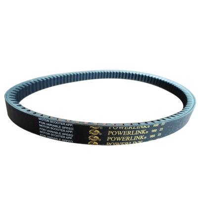 China Motorcycle Motorbike Parts Belt V Belt Motorcycle 988*23 Transmission Drive Powerlink V-belt For Gasoline Scooter for sale