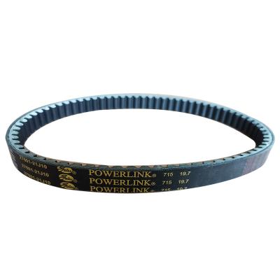 China Motorcycle 715*19.7 Motorcycle Spare Parts Wholesale Transmission Belts for sale