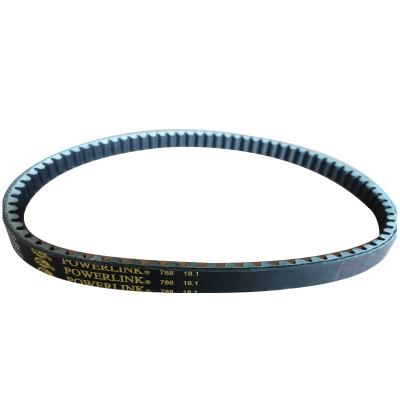 China 788*18.1 Rubber V-Belt Motorcycle Rubber V-Belt For Motorcycle And Scooter Transmission for sale