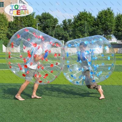 China Sports Toy Inflatable Adult Children Body Zorbing Bubble Bumper Ball for sale