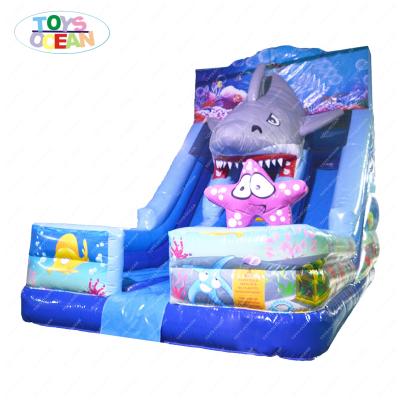 China China Wholesale Water Park Inflatable Dry Adult Kids TOYS-OCEAN Slide Inflatable Slide For Sale for sale