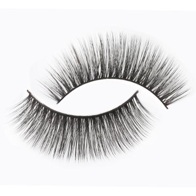 China PBT synthetic mink imported from Korea seller IRISMOON lashes6d eyelashes 25mm wholesale mink 6d eyelash with eyelash box packing for sale