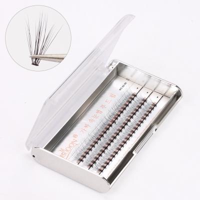 China IRISMOON Natural Private Label False 20D Wholesale Mink Lashes Individual Premade Eyelash Extension Fans Group Handmade Eyelashes for sale