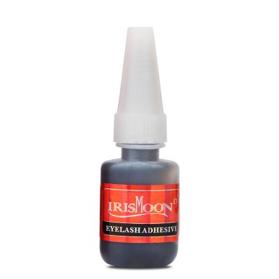 China Practice Wholesale IRISMOON Dry Eyelash Extension 10s Glue Dry Custom Glue Eyelash Extension Glue Black for sale