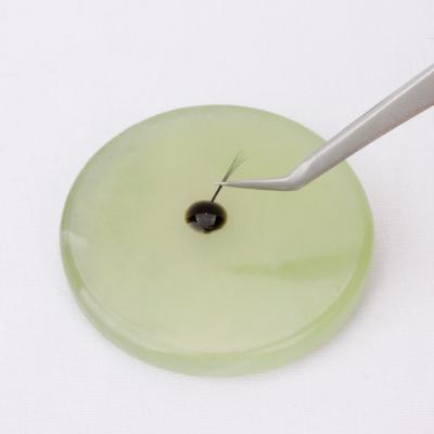 China Wholesale EYE IRISMOON jade eyelash extensions green eye stone pads for eyelash extensions for sale