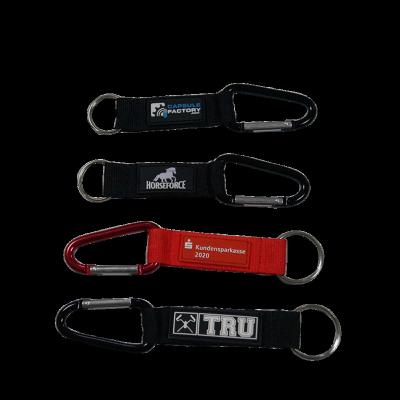 China Promotional Custom Multifunctional Supporter Carabiner Key Chain With Your Own Logo for sale