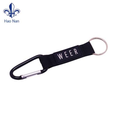 China New Arrival Portable Custom Carabiner Designer Carabiner Key Chain Key Chain With Short Strap for sale