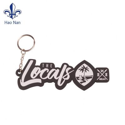 China Custom Promotion Custom 3d PVC Rubber Soft Key Chain With Logo for sale