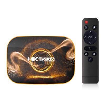 China Model HK1 R1 Rockchip RK3318 Android 10.0 Dual Wifi 4/32GB Android Smart TV Box Support 4K TV Box HK1 Rbox for sale