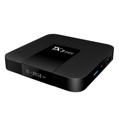 China Support 4K Amlogic S905W TV mini box HD TX3 media player 4K set top box Android 8.1 wifi 2.4g quad core 2g 16g for sale