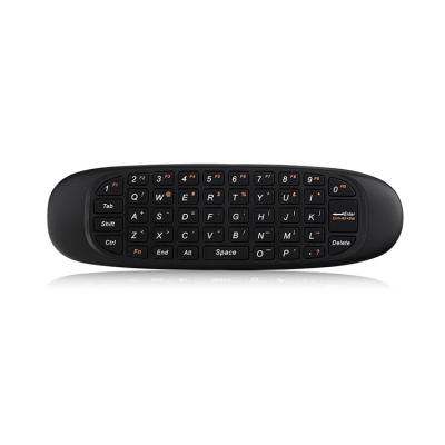 China Remote Control + Back Light Air MouseWireless Android 2.4G Remote Keypad Shenzhen IMO c120 Doule-sided 3D Somatic Keyboard For PC Android TV Box Tablet for sale