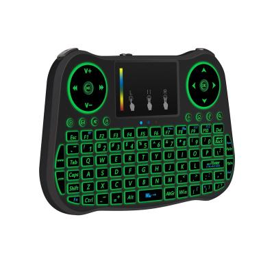 China Shenzhen IMO New Air Wireless Mouse Remote Control MT08 2.4G Mini Wireless Keyboard Mouse Fly MT08 Backlit Mouse for sale