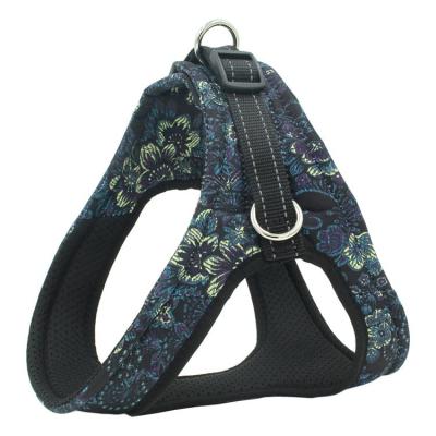 China Wholesale Custom Hit Single Color Comfort Dog Harness Dog Harness Oxford Pet Harness for sale