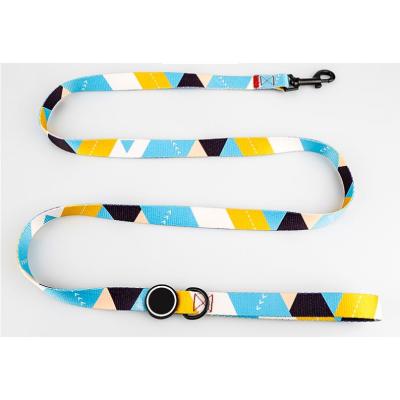 China Wholesale Personalized Designer Colorful Sublimation Workmanship Pet Leash For Dog for sale