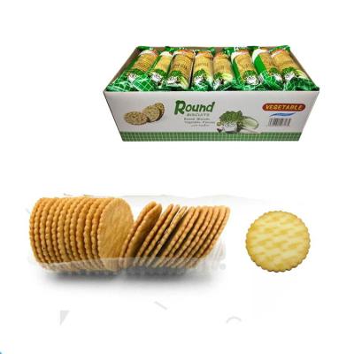 China Snack vegetables and chocolate flavor creme cookie gluten free halal cookie for sale