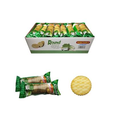 China Gluten Free Halal Cookie Crackers Round Crispy Biscuits Cookies for sale