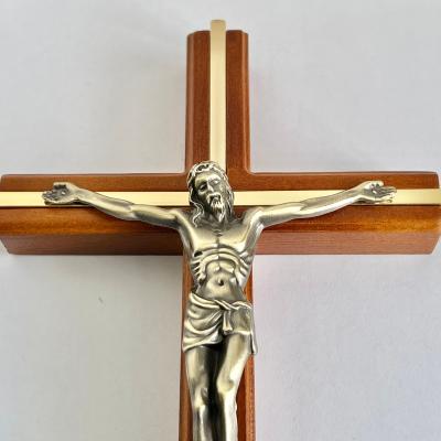 China China Crucifix wood cross Jesus hanging religious inspirational INRI for sale