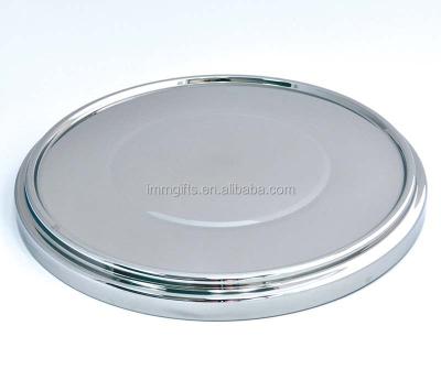 China Stainless Steel Communion Ware Set Stainless Steel Tray Base Silver for sale