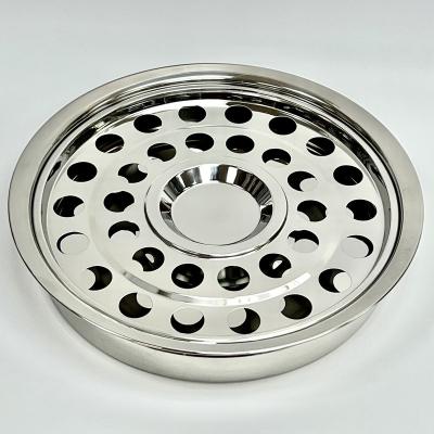 China Total Stainless Steel Communion Items Set Stainless Steel Tray And Disc Silver for sale