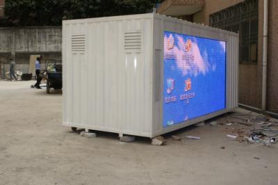 China DIP P10 Full Color Truck Mobile Commercial LED Screen Display 6500 cd/㎡ for sale