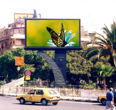 China High Definition P20mm Outdoor Advertising LED Display / Outdoor Screens for sale