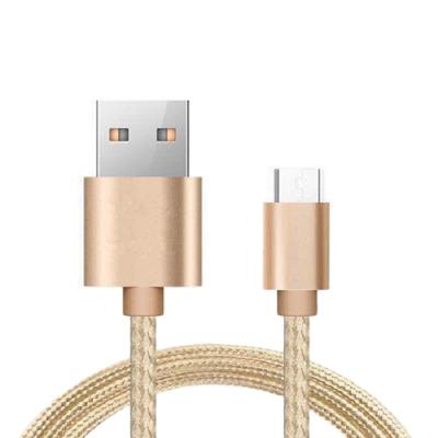 China Camera OEM/ODM 1M USB Male To USB C Shell Nylon Braided Data Metal Charging Cable for sale