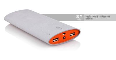 China White external Portable Mobile Power Bank 12000mah For Iphone / Ipad for sale