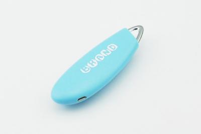 China Taschenlampenberufsenergiebank externes keychain Miniblau, grün zu verkaufen