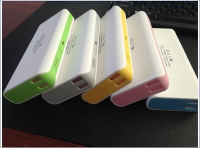 Cina Caricatore mobile USB doppio di potere di capacità elevata 12000mAh per Samsung P1000 in vendita