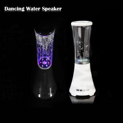 Cina Altoparlante bianco e nero per il computer portatile del PC, altoparlante portatile di ballo dell'acqua di dancing in vendita