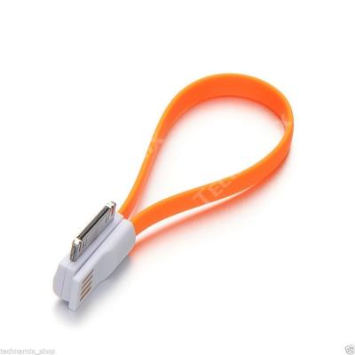 Cina Ossidazione elettronica bassa dell'ABS/PVC di resistenza di USB del cavo arancio del caricatore anti in vendita