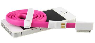 Cina il Pin magnetico 30 1.2m del cavo del caricatore di iPhone 4/4S USB lungamente trasferisce il cavo in vendita