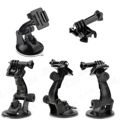 China Travelling Gopro Camera Accessories Suction Cup Mount / Tripod Mount Adapter for sale