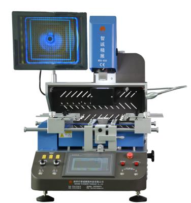 China Full automatic PCB repair Equipment 620 BGA rework station with vision alignment system for sale