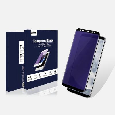 China 2018 Blue Lightweight Cell Phone New Arrival 9H Mobile Phone Anti Scratch Tempered Glass For Samsung Galaxy S8 for sale