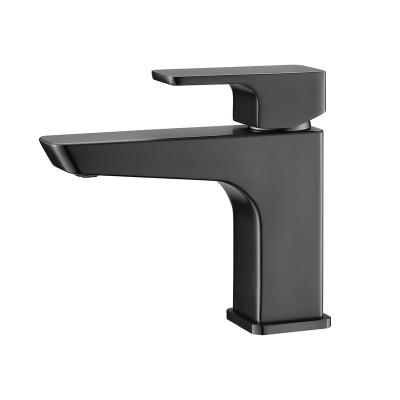 China Metered Faucets Deck Mounted Basin Faucets Bathroom Faucet for sale