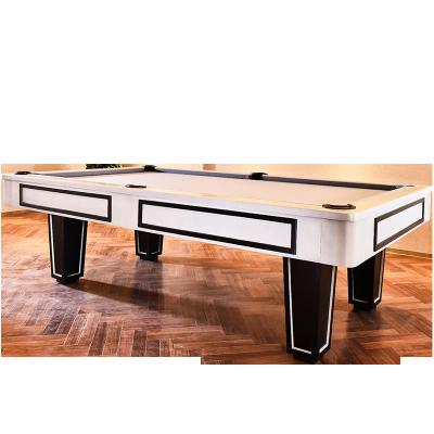 China Real leather Modern style natural slate 9ft 8ft pool table billiard table for sale for sale