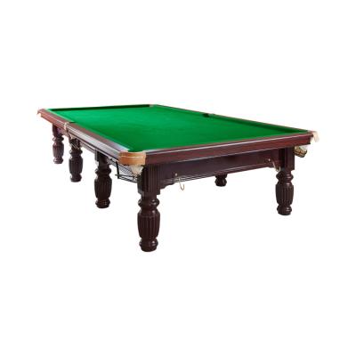 China Durable Famous brand factory supply Solid wood frame slate 12 ft snooker & billiard tables for sale