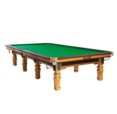 China Good Quality Ball Tournament Size Frame Green Cloth Auto Gather Solid Wood Billiard Table 10ft 12ft For Sale for sale