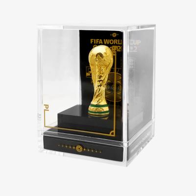 China Global World Cup Trophy Model In Showcase FWC Football 2022 Official Authorized for sale