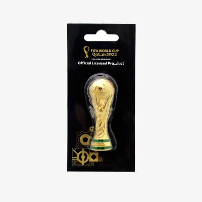 China World Cup Trophy Model 70mm Size FWC World Football 2022 Official Licensed for sale