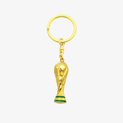 China 3D Metal World Cup Trophy Keychain FWC Football Official Authorized for sale