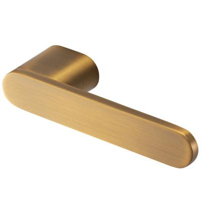 China New Style Interior Door Handle Mortise Lock Lever Modern Door Handle Lock Modern Zinc Alloy Bracket for sale