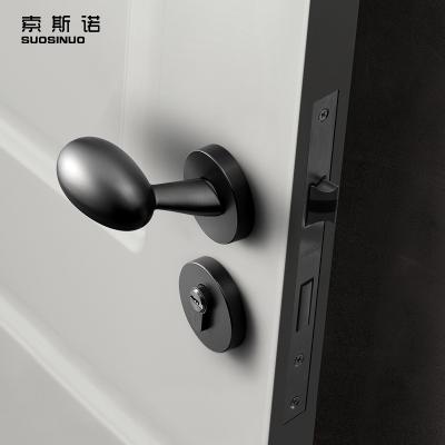 China High Quality Modern Safety Modern Luxury Design Italy Zinc Alloy Door Handle For Interior Door Wood for sale