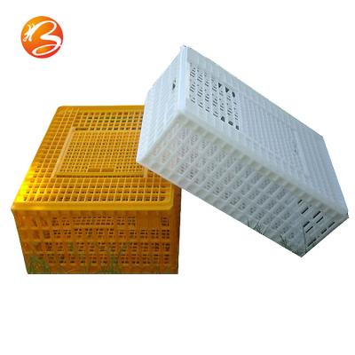 China High Quality Cheap Plastic Chicken Cage Cage Transport Farms Chicken Poultry Transport Crate for sale