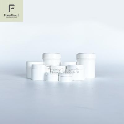 China Fomalhaut 2022 Latest Cosmetic Product Custom Logo And Printing 2oz 4oz 6oz 8oz White PLA Plastic Cosmetic Jar Set for sale