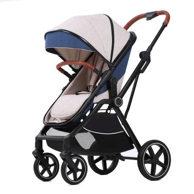 China Modern Baby Stroller Luxury Baby Stroller with En1888 Baby Strollers OEM Customized Steel  Frame Compact Folding Size for sale