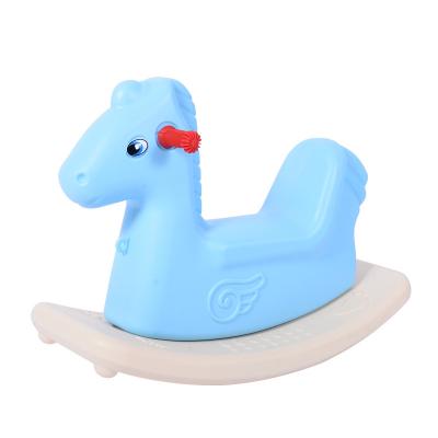 China Ride On Toy Cheap Price Hot Sales Kindergarten Children Plastic Rocking Horse Ride On Toy Baby Animal Toy for sale