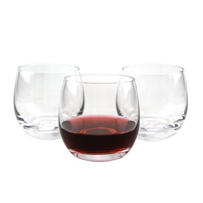 China Minimalist Edge Diamond Wine Glass Modern Stemless Crystal Tumbler Cups Drinking Glassware for serving party home bar restaurants for sale