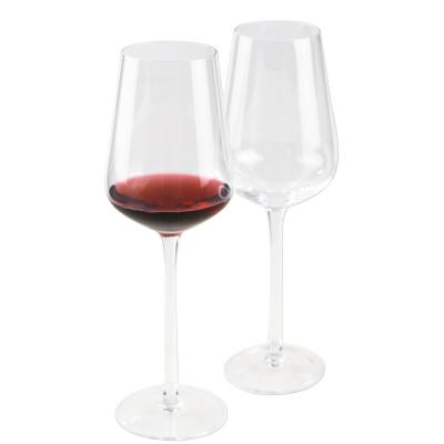 China European Wholesale Minimalist Crystal Glass Vintage Unique Long Stem Style Sublimated Bulk Red Wine Glasses For Restaurant Home for sale